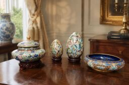 Vzácna dekoratívna súprava CLOISONNÉ